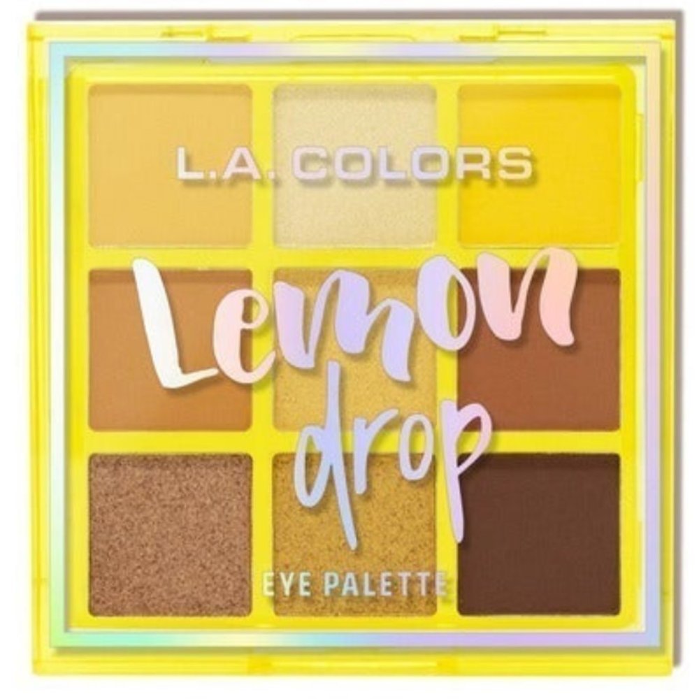 L.A. Colors Fruity Fun Eyeshadow Palette - Lemon Drop ONLY